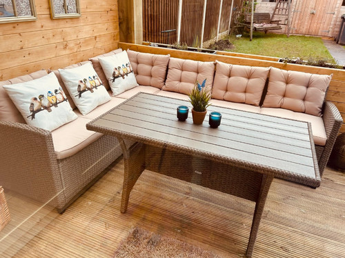 Rattan garden furniture - furniture, large