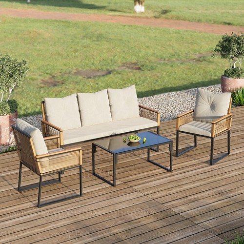 Piece sofa coffee table - sofa, set
