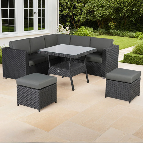 Club rattan compact corner - club,