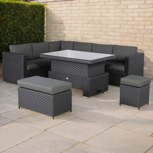 Club rattan modular corner - club,