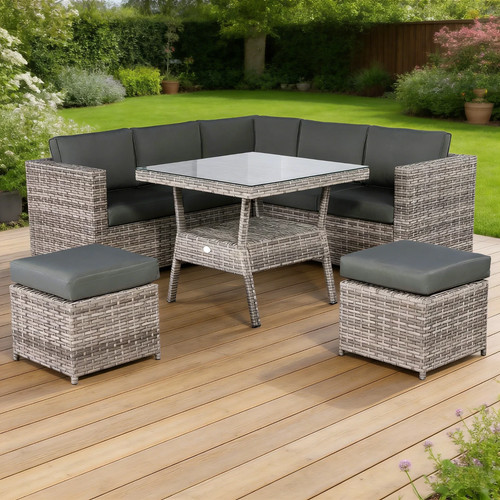 Club rattan compact corner - club,