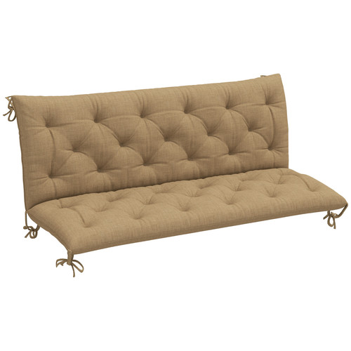 Garden bench cushion khaki - garden,
