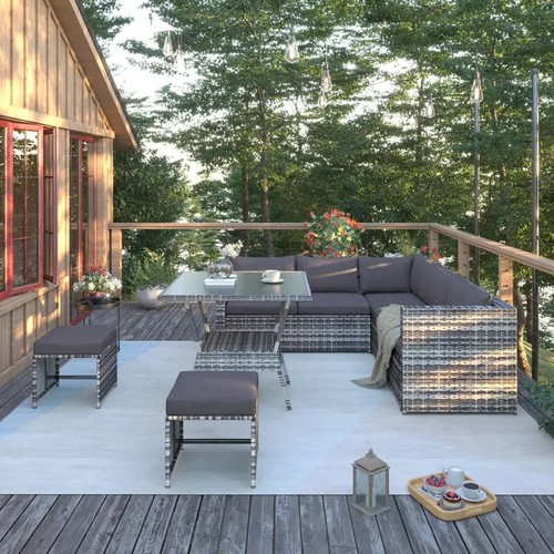 Seater rattan garden patio - rattan,