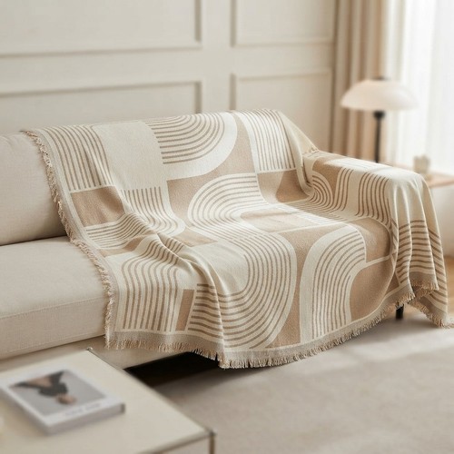 Bohemian chenille sofa cover - bohemian,