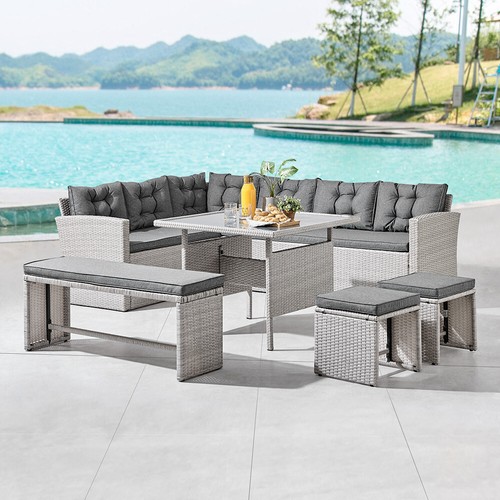 Garden furniture dining set - dining,