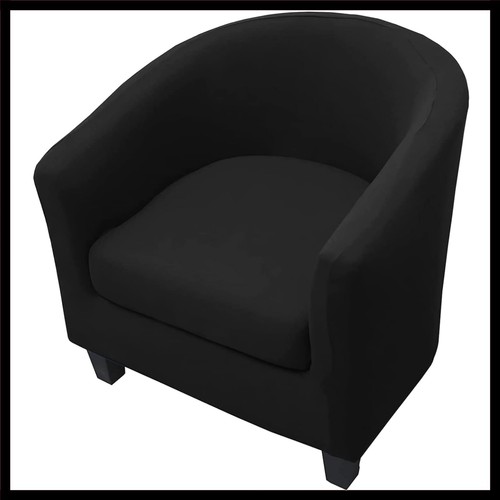 Piece black club - black, chair